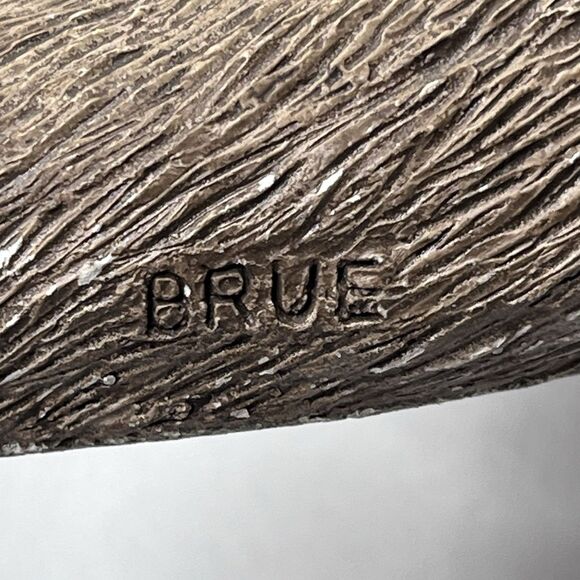 Vintage 1981 Sandicast By Sandra Brue Brown Harp Seal Pup Sculpture Figurine 7" - Picture 12 of 16